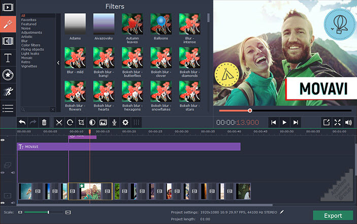 movavi video editor suite