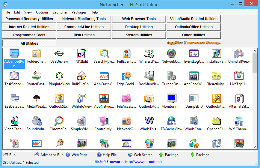 NirLauncher Rus 1.30.4 free