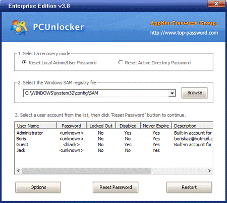 Unlock Password Appnee Freeware Group