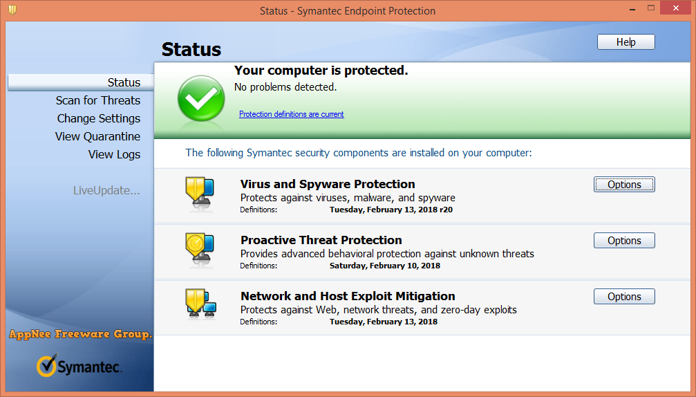 what is symantec endpoint protection url