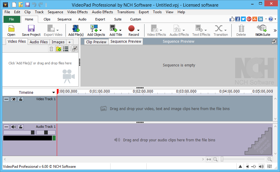 nch software videopad key