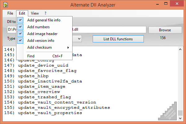 for android instal Alternate DLL Analyzer