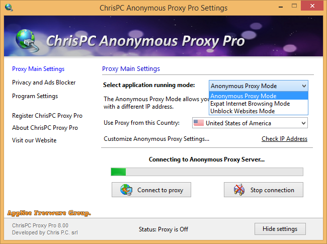 chrispc vpn connection