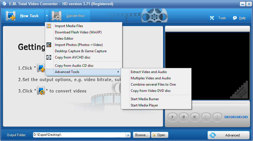 effectmatrix com total video converter