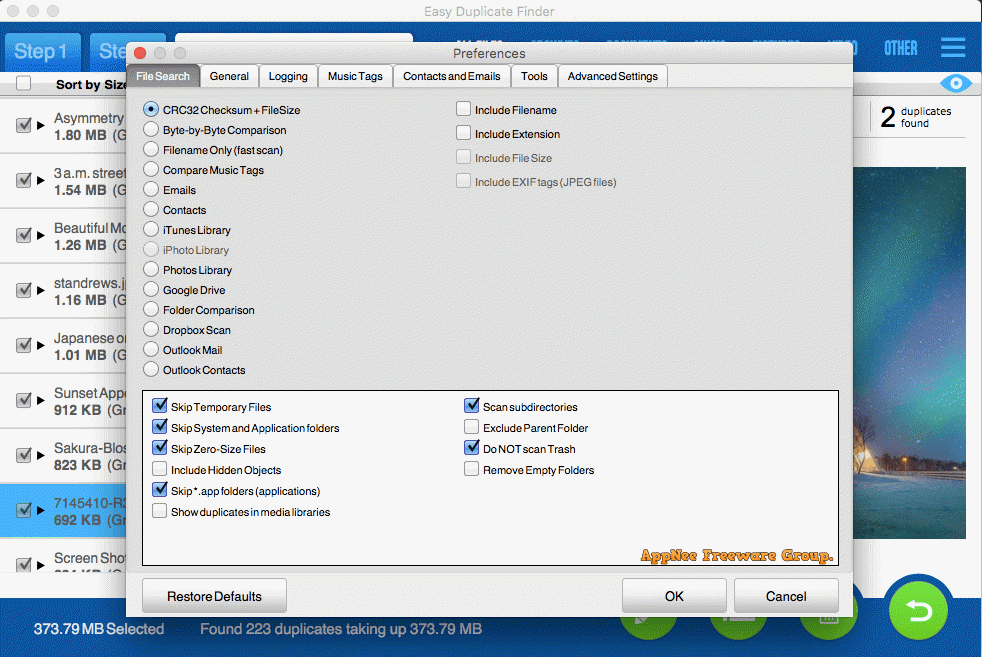 mac duplicate finder freeware