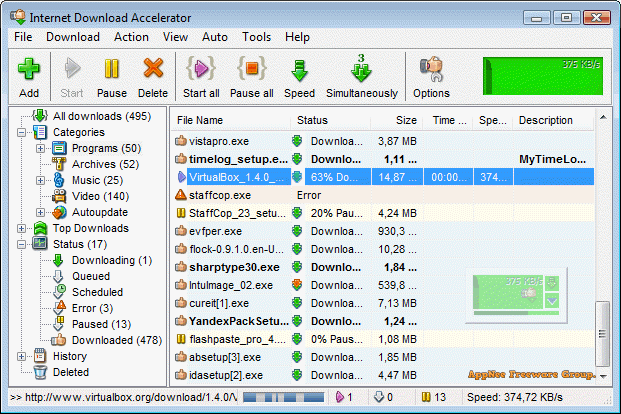 Internet Download Accelerator Pro 7.0.1.1711 download the last version for apple