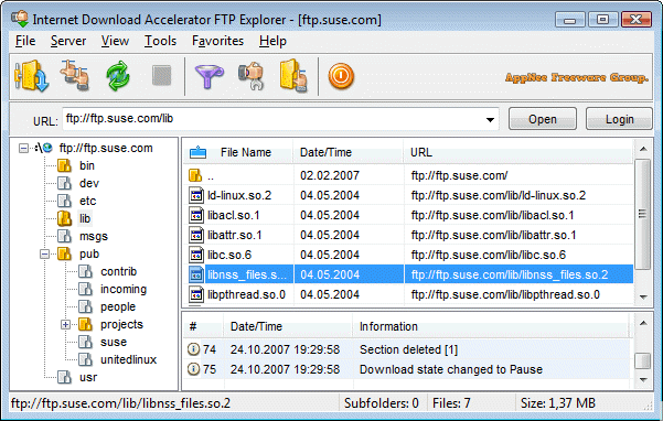 DownloadStudio - Internet Download Manager And Download Accelerator -  Download files, pictures, audio, video, web sites and FTP sites fast!