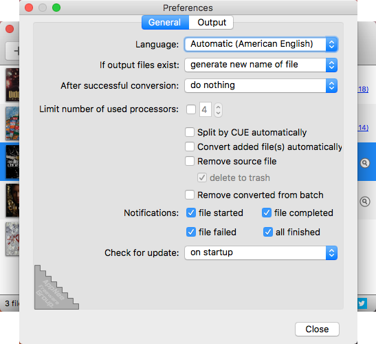 mediahuman audio converter size