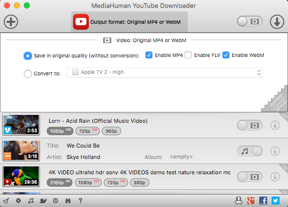 mediahuman youtube downloader to itunes