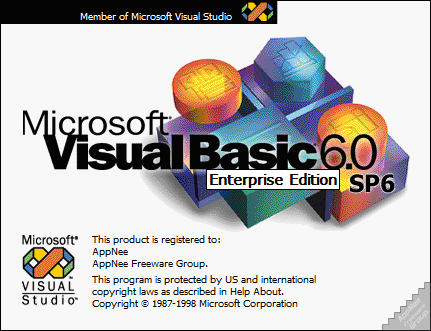 Microsoft Visual Basic 6.0 Professional, Enterprise Editions' full 