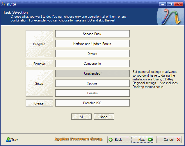 how to use ntlite server 2008