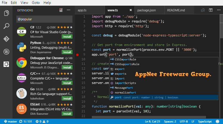 Visual Studio Code – Free, open-source and cross-platform modern code 