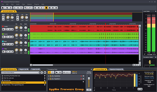 Real time audio analyzer for mac