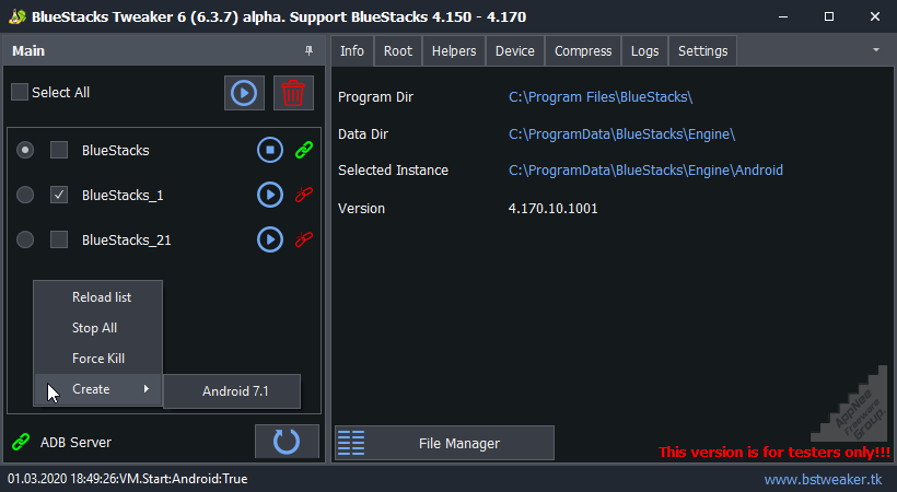 bluestacks tweaker bluetacks not running