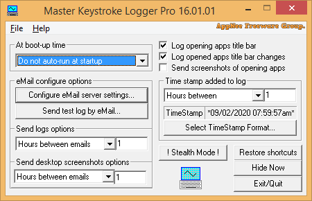 keystroke recorder