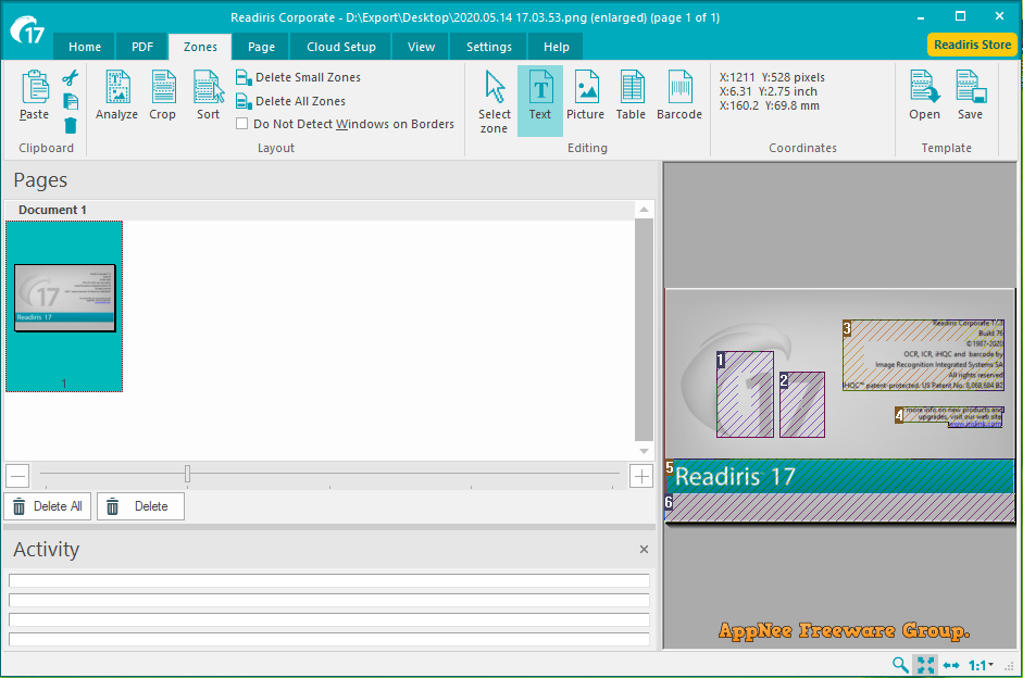 download the new version Readiris Pro / Corporate 23.1.0.0