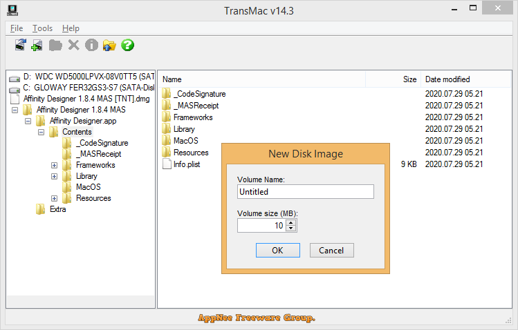 transmac dmg to iso