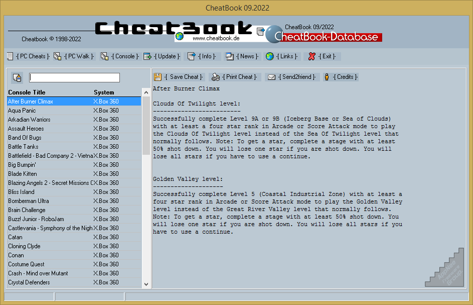 Access Game Cheats And Cheat Codes With Cheatbook Database