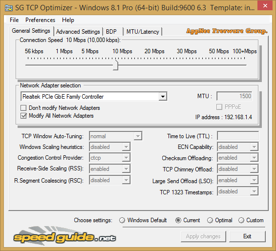 Tcp Optimizer Settings - Colaboratory