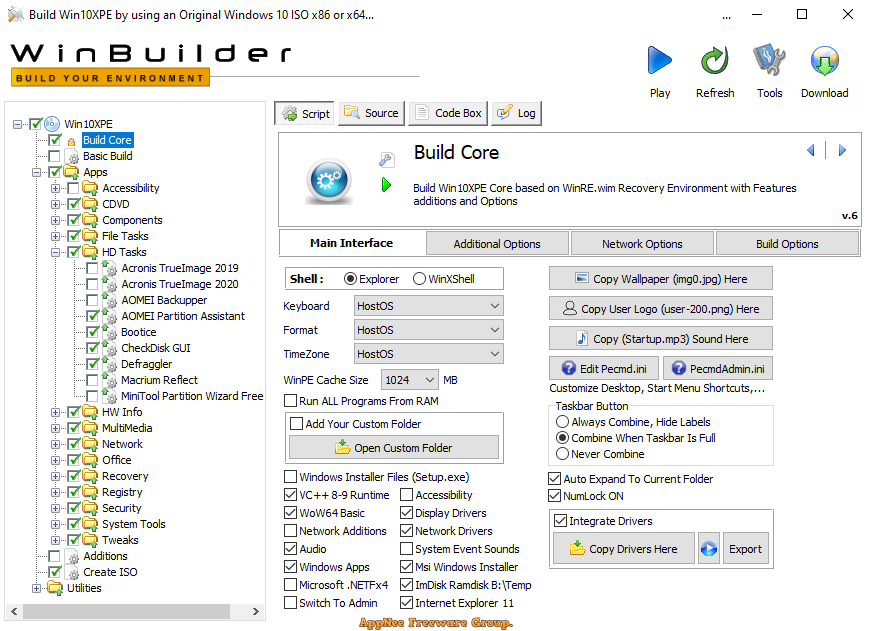 Dixin's Blog - Build custom Windows 10 PE