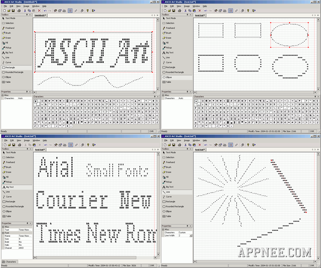 ascii password creator