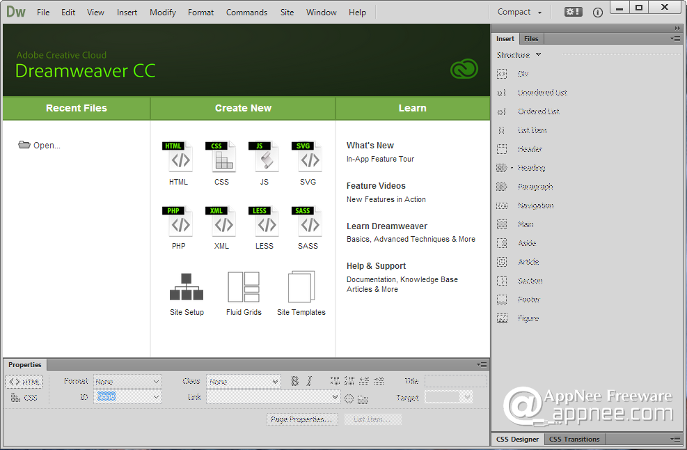 adobe dreamweaver cc download free