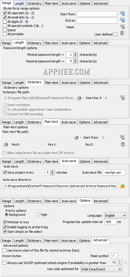 advanced archive password recovery 4.54 serial key