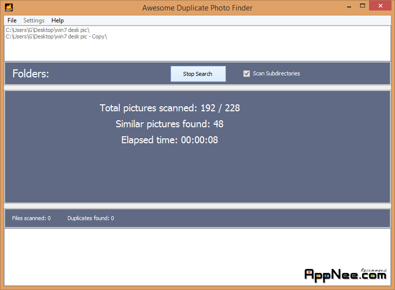 freeware duplicate photo finder