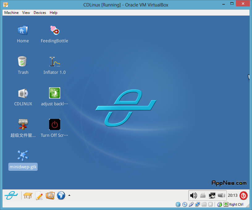 cdlinux iso including minidwep-gtk