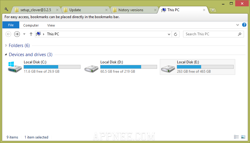 clover file explorer