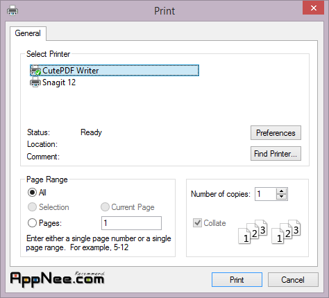 CutePDF Writer – Convert any printable document to PDF file | AppNee ...