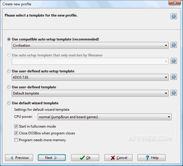 use scummvm file on dosbox