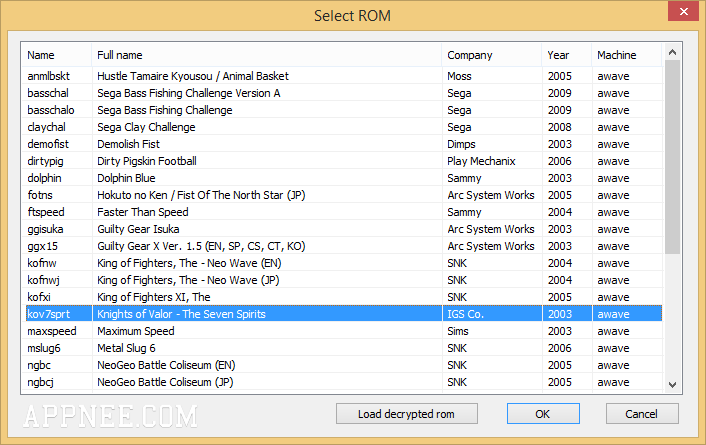 demul naomi bios set