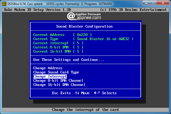 dosbox command line syntax