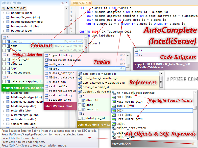 universal database download