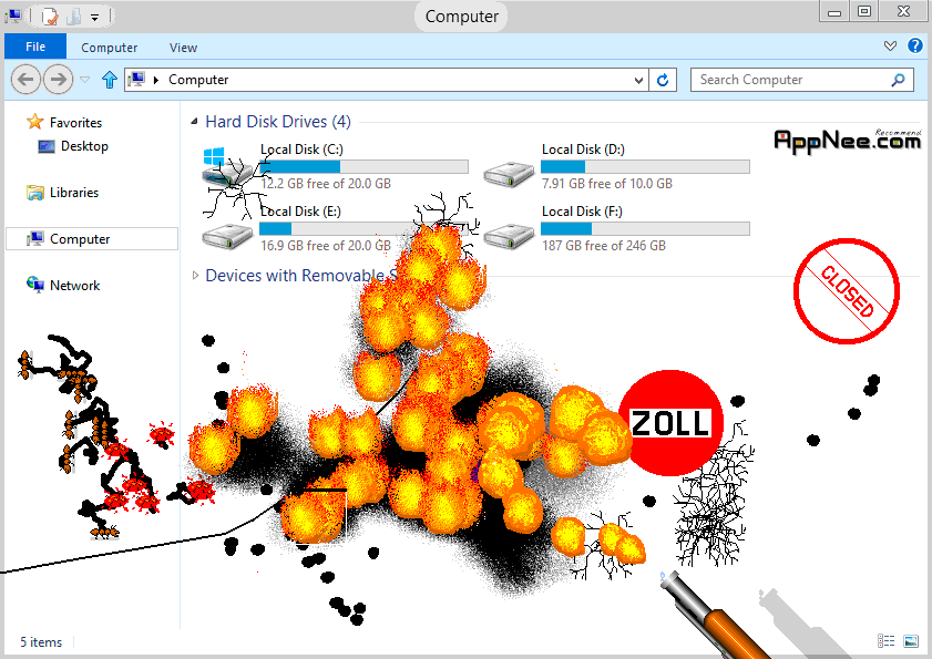 Stress Relief: Destroy Your Desktop - gHacks Tech News