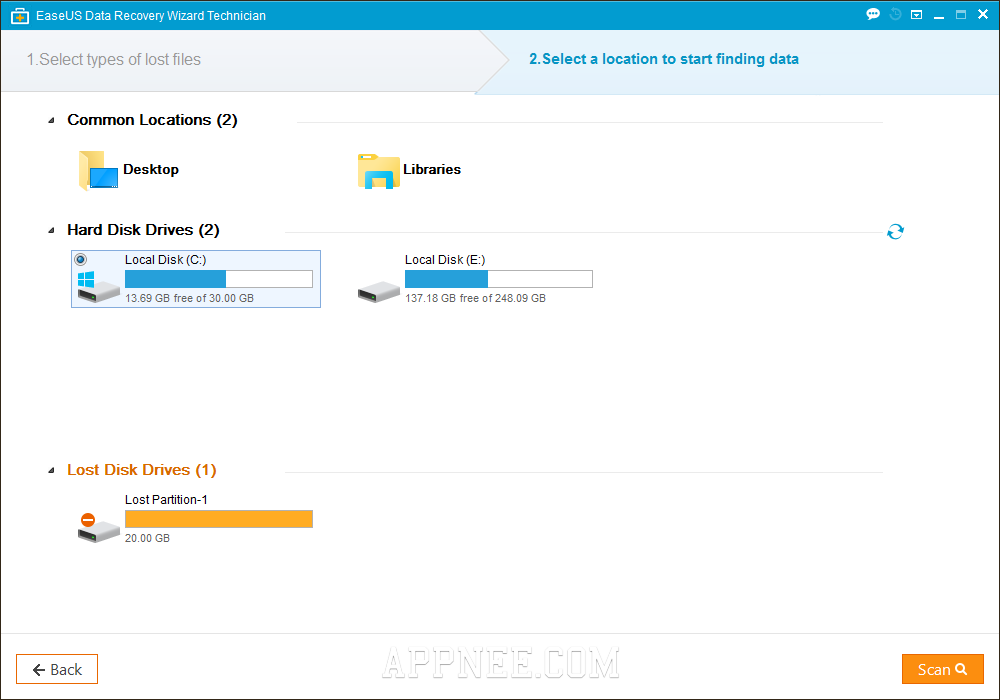 EaseUS Data Recovery Wizard 17.0.0 download the last version for iphone