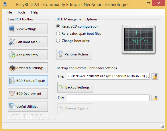 easybcd usb bootable