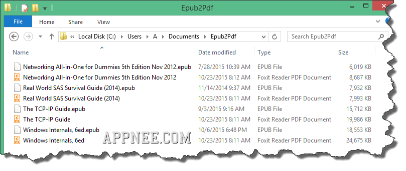 epub2pdf converter