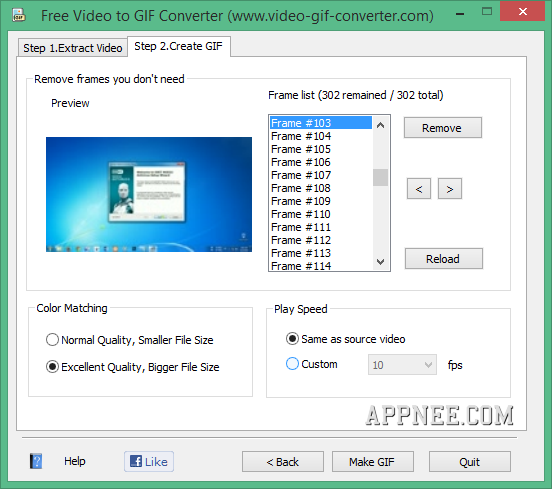 cut video to gif converter