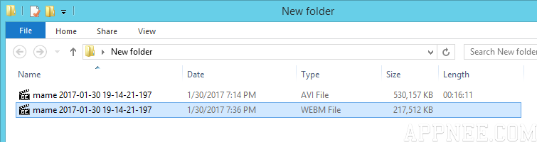 convert webm to gif media encoder