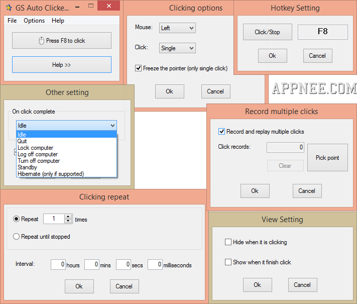 auto clicker download window 10 javascript