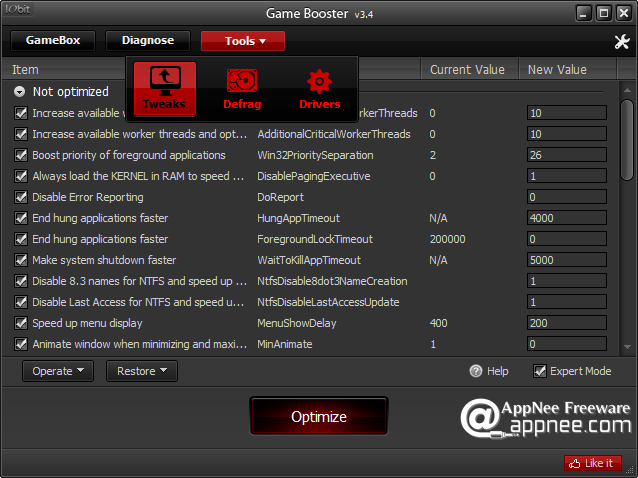 iobit game booster cpu temp monitor