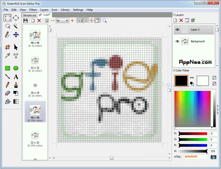 Free Icon Editor. Icon Maker Software.