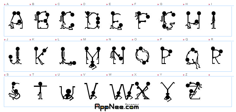 Group Sex Font Spoof Of Fonts Only For Fun Appnee Freeware Group