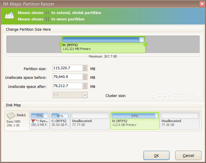 instal IM-Magic Partition Resizer Pro 6.8 / WinPE free