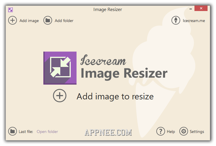 v2.14] Icecream Image Resizer – Simply and efficiently resize photos in  batch