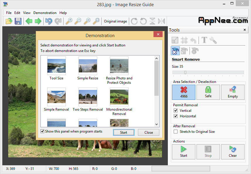 resize image tool r20