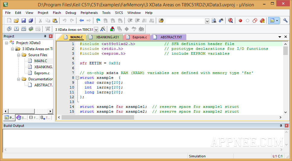 V9.56] Keil C51 – C51 Microcontrollers Development Edge Tool.