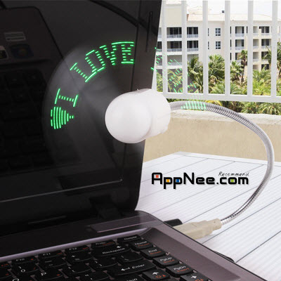 LED Fan Editor Make your USB fan different AppNee Freeware Group